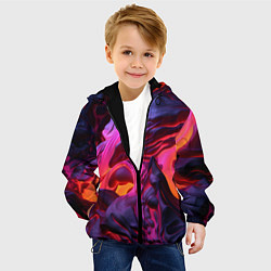 Куртка с капюшоном детская Вулкан Стиля, цвет: 3D-черный — фото 2