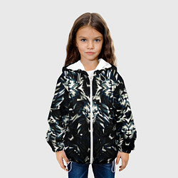 Куртка с капюшоном детская Прайд львов, цвет: 3D-белый — фото 2