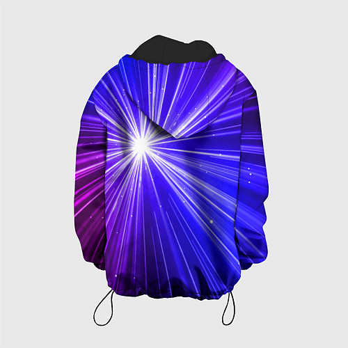 Детская куртка Космическое свечение / 3D-Черный – фото 2