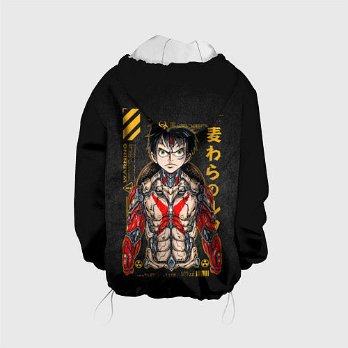 Детская куртка Cyborg Luffy / 3D-Белый – фото 2