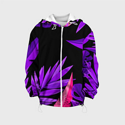 Детская куртка Floral composition - neon