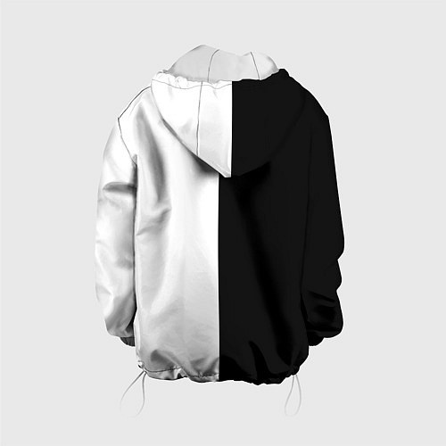 Детская куртка Ping-Pong черно-белое / 3D-Белый – фото 2
