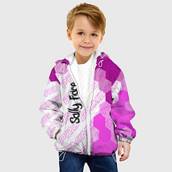 Куртка с капюшоном детская Sally Face pro gaming: по-вертикали, цвет: 3D-белый — фото 2