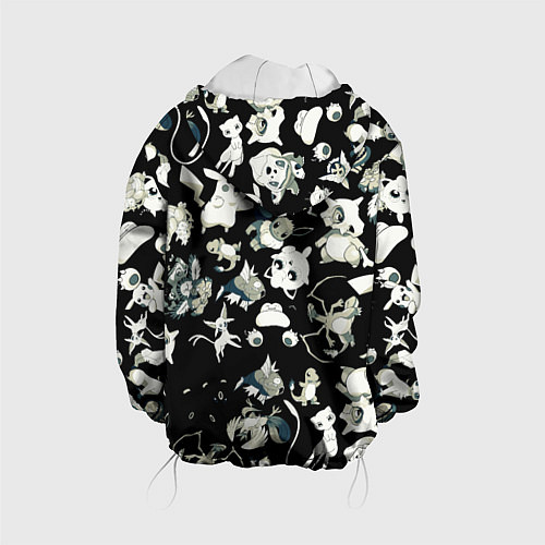 Детская куртка Пикачу и сборник аниме покемонов / 3D-Белый – фото 2