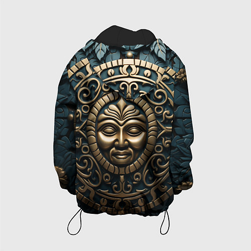 Детская куртка Орнамент в кельтском стиле / 3D-Черный – фото 2