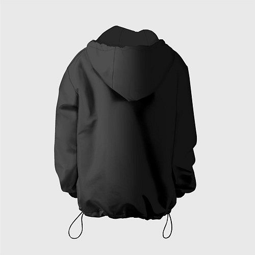 Детская куртка GTA glitch на темном фоне по-вертикали / 3D-Черный – фото 2