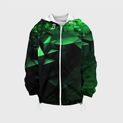 Детская куртка Видение зеленого в абстракции