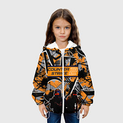 Куртка с капюшоном детская Counter-Strike Collection, цвет: 3D-белый — фото 2