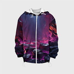 Детская куртка Абстрактные фрагменты