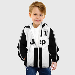 Куртка с капюшоном детская Juventus collection, цвет: 3D-белый — фото 2