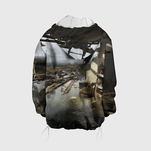 Детская куртка STALKER 2 дом на болотах / 3D-Белый – фото 2