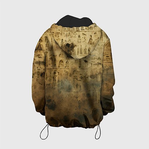 Детская куртка Древний папирус / 3D-Черный – фото 2