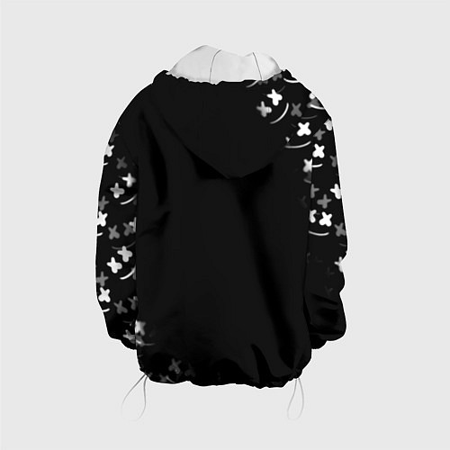 Детская куртка Marshmello black collection / 3D-Белый – фото 2