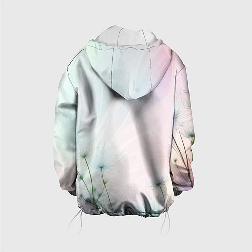 Детская куртка Цветочный восход / 3D-Белый – фото 2