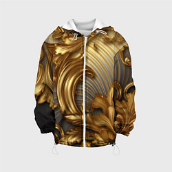 Детская куртка Золотая текстура и абстракции
