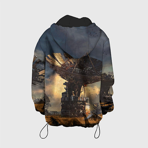 Детская куртка STALKER 2 спутниковые антенны / 3D-Черный – фото 2