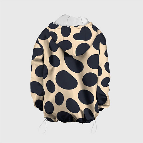Детская куртка Пятнышки леопарда / 3D-Белый – фото 2