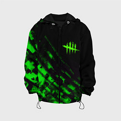 Детская куртка Dead by daylight green neon