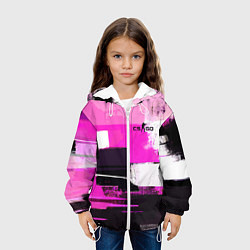 Куртка с капюшоном детская Counter Strike - shooter, цвет: 3D-белый — фото 2