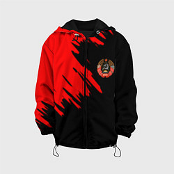 Детская куртка БССР текстура краски