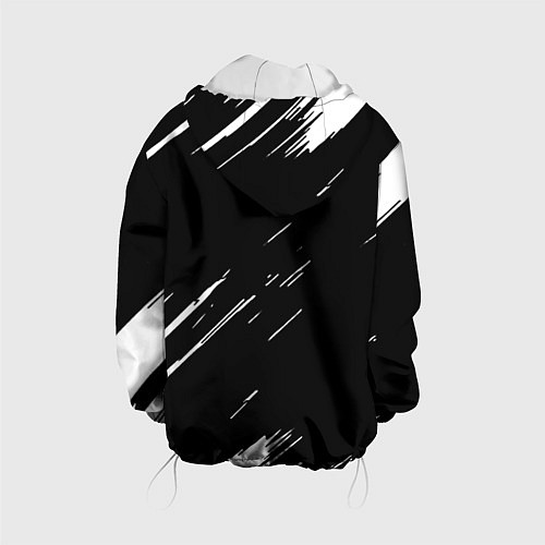 Детская куртка Roblox текстура краски / 3D-Белый – фото 2