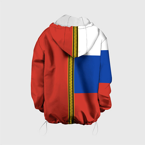Детская куртка Россия и СССР / 3D-Белый – фото 2