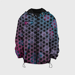 Детская куртка Sport шестигранники