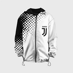 Детская куртка Juventus sport black geometry