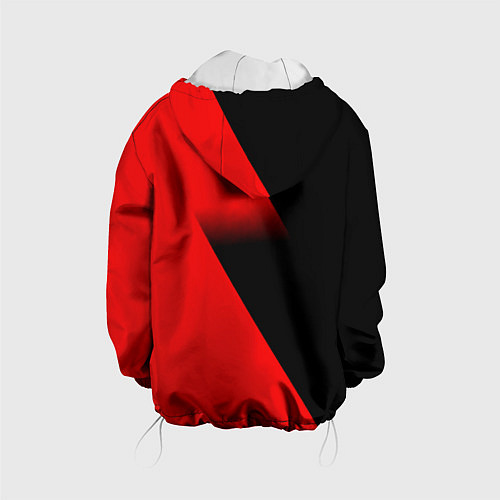 Детская куртка Inter geometry red sport / 3D-Белый – фото 2