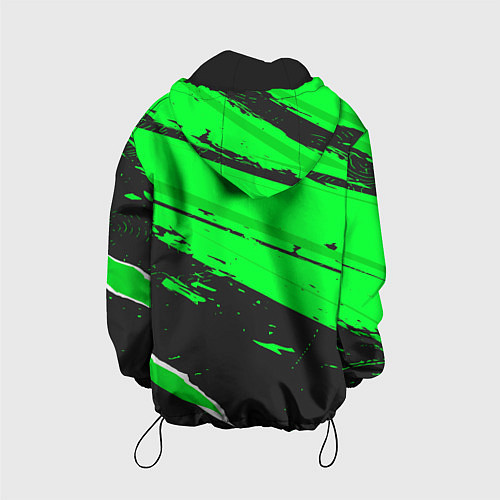Детская куртка Lyon sport green / 3D-Черный – фото 2