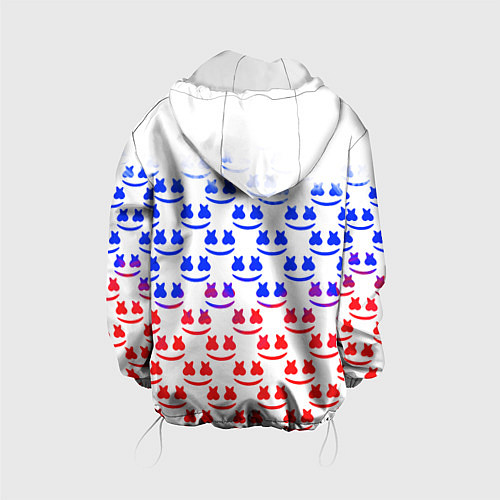 Детская куртка Marshmello russia color / 3D-Белый – фото 2