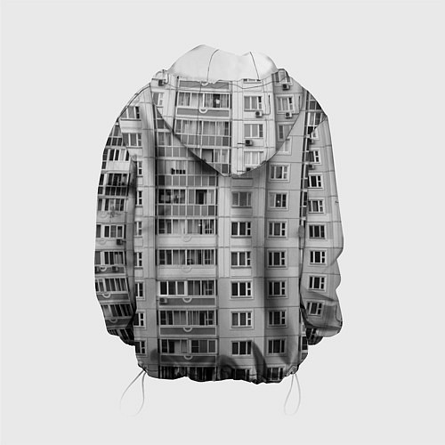 Детская куртка Эстетика панельки / 3D-Белый – фото 2
