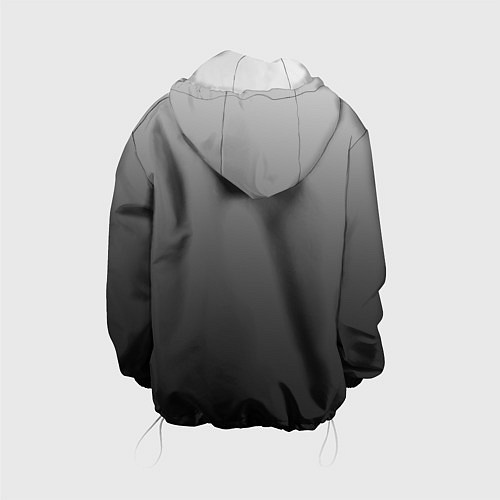 Детская куртка От серого к черному оттенки серого / 3D-Белый – фото 2