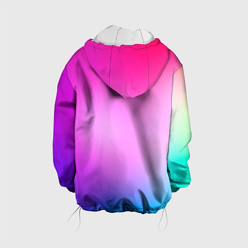 Детская куртка Colorful gradient / 3D-Белый – фото 2