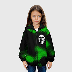 Куртка с капюшоном детская Valencia sport halftone, цвет: 3D-черный — фото 2
