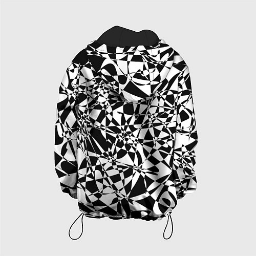 Детская куртка Графика / 3D-Черный – фото 2