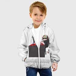 Куртка с капюшоном детская МАМЕН ХАЦКЕР, цвет: 3D-белый — фото 2