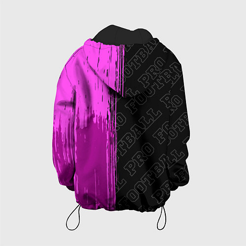 Детская куртка Lazio pro football по-вертикали / 3D-Черный – фото 2