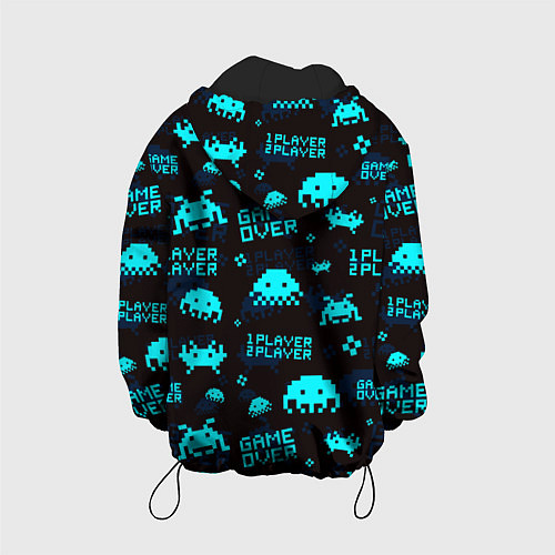 Детская куртка Game over 1 player 2 player / 3D-Черный – фото 2
