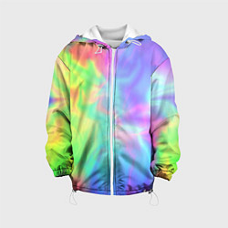 Детская куртка Яркий тай-дай абстракция