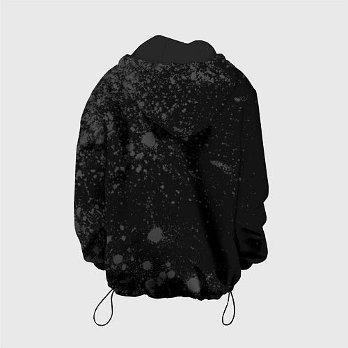 Детская куртка Galatasaray sport на темном фоне по-вертикали / 3D-Черный – фото 2