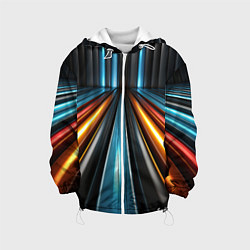 Детская куртка Неоновый путь из труб