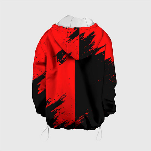 Детская куртка Ajax sport color red / 3D-Белый – фото 2