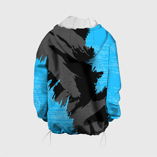 Детская куртка Extreme blue / 3D-Белый – фото 2