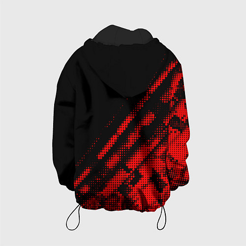 Детская куртка Tesla sport grunge / 3D-Черный – фото 2