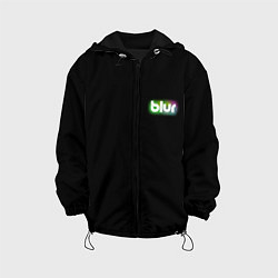 Куртка с капюшоном детская Blur, цвет: 3D-черный
