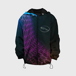 Детская куртка Jaguar neon hexagon