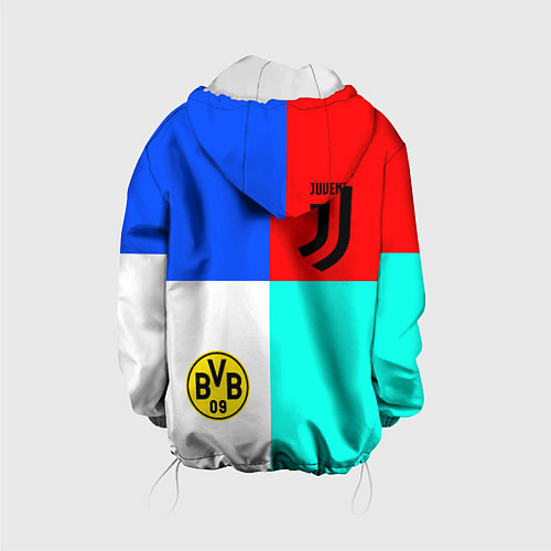 Детская куртка Juventus x Borussia / 3D-Белый – фото 2