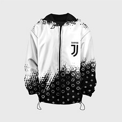 Куртка с капюшоном детская Juventus sport steel, цвет: 3D-черный