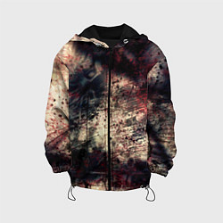 Детская куртка Мокрая бумага ретро гранж текстура грязная